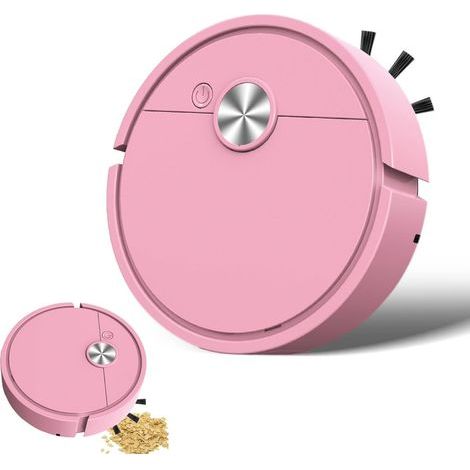 Mini Robot Aspirateur,Aspirateur Robot,Robots Aspirateurs Laveur,Petit Robots Aspirateurs pour Voiture,Aspirateuri Roboti Laveur,pour Le Nettoyage des sols de Petites Surfaces