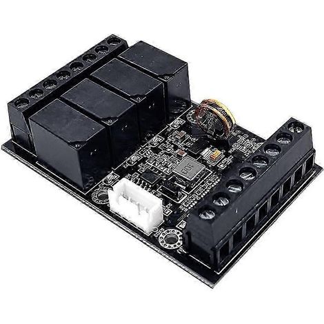 Module de commande industrielle FX1N-10MR PLC avec entrées/sorties analogiques, relais temporisé programmable (simple) WHBYV (1/4)