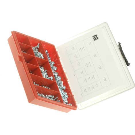 Kit de vis en Acier, 450 pièces, M3, M4, M5, M6, M8 ( Prix pour 1 Kit ) (1/3)
