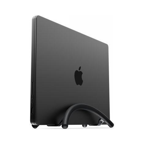 Soporte de aluminio Twelve South BookArc Flex para MacBook y portátiles (negro) (1/2)