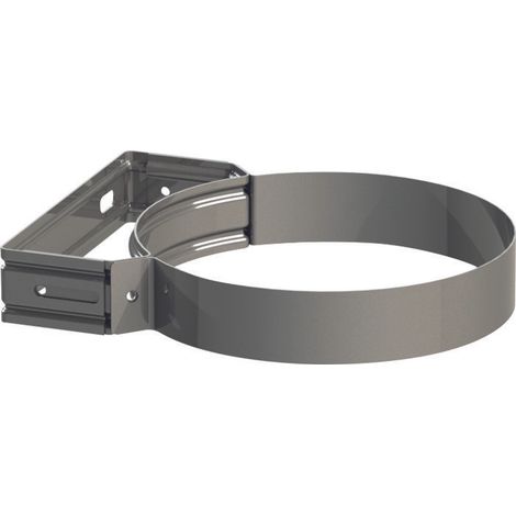 TEN – Bride murale inox 316 pour double-paroi 150-200 mm – Isolation laine de roche 25 mm – 524158 (1/4)
