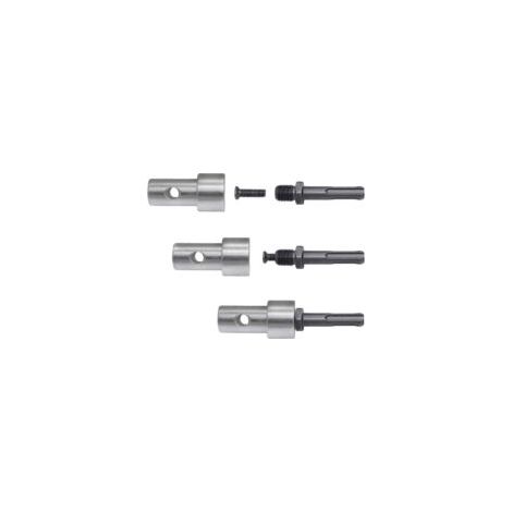 Gartenbohrer-Adapter für kabelgebundene und kabellose Bohrmaschinen, SDS-Plus-Schnellspannfutter-Rundschaftadapter für Schlagschrauber – Crezuo