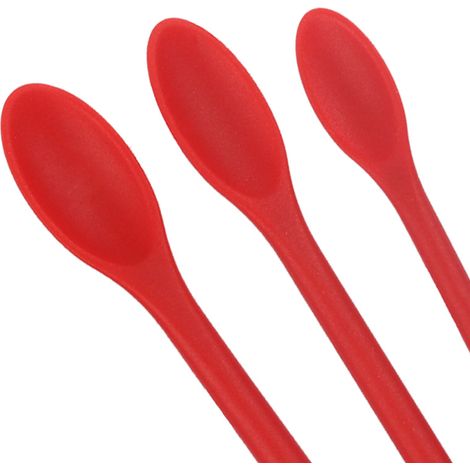 Spatule En Silicone - 4 Pièces - 6 9 12 Pouces - Pour Produits Cosmétiques Et Alimentaires - Lot De Spatules Mini Pour Flacons Et Pots (1/5)