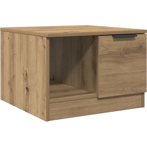 Maison Exclusive - Couchtisch Artisan-Eiche 50x50x36 cm Holzwerks