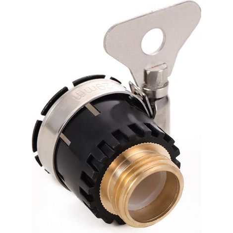 Faucet adapter, reinforced quick hose connector, 1/2 inch automotive thread (1/5)