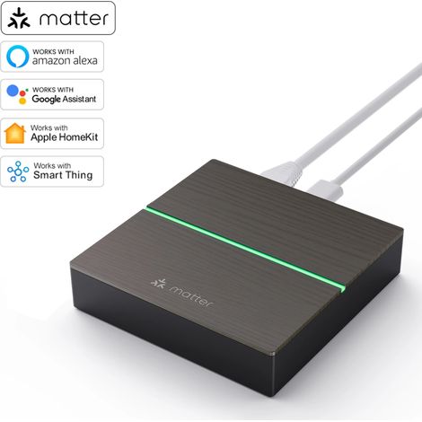 Pont domotique ZigBee avec passerelle filaire compatible avec Tuya, HomeKit, Siri, Google Home et Alexa. (1/5)