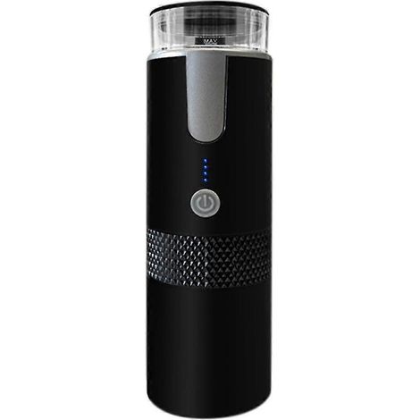 Tragbare, kabellose Kaffeemaschine mit integriertem Akku für unterwegs, auf Reisen, im Auto und zu Hause. Vollautomatisch.