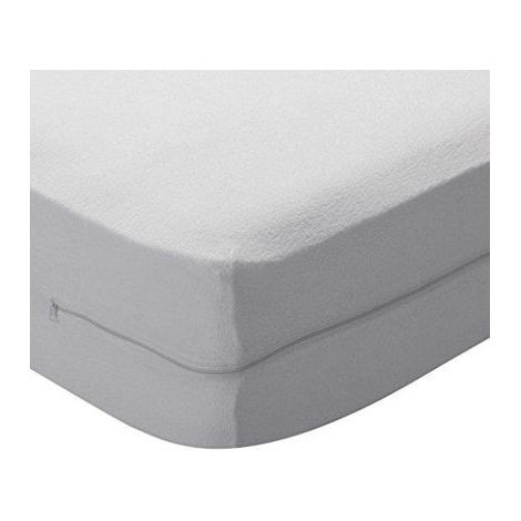 FUNDA PROTECTOR DE COLCHON ALOE VERA RIZO ELASTICA 150CM