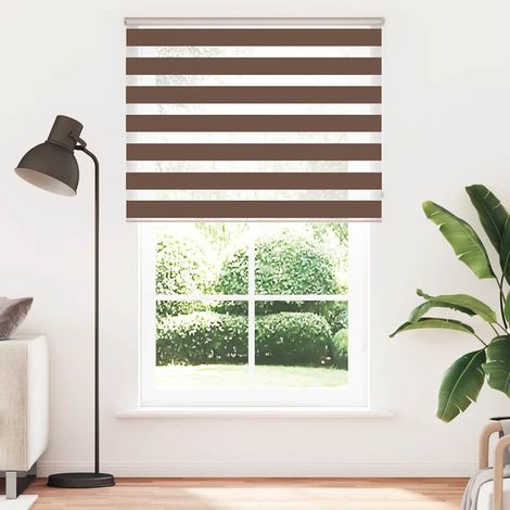 Maison Exclusive - Tenda a Rullo Zebra Larghezza Tessuto 140,9 cm Poliestere