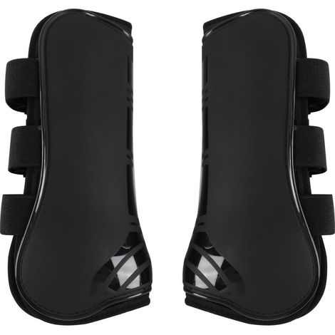 2 pièces de guêtres pour Jambes de Cheval avec Plusieurs Boucles de réglage conviennent aux compétitions, aux Sports, etc. (1/5)