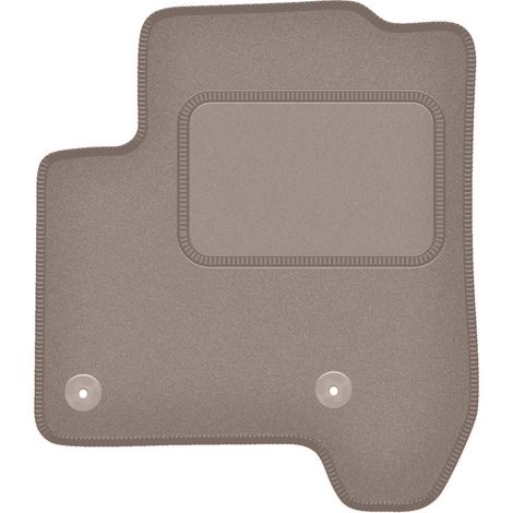 Tapis conducteur en velours pour : Citroën C3 Picasso minvan (2008-2017) beige (1/5)