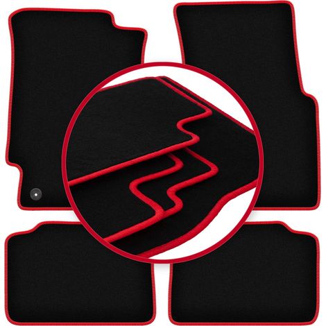 Alfombrillas CARLUX-RED para Honda Civic V hatchback (1991-1996)