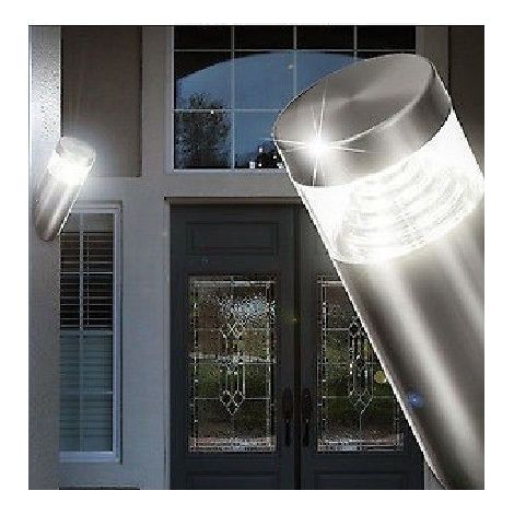 Trade Shop - Elegante 3 Vatios Luz Exterior Led Luz Applique Garden Terraza Ip54 -