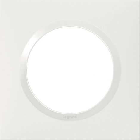 Dooxie Einzelplatte, LEGRAND, weiß Legrand