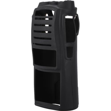Étui de protection en silicone souple pour talkie-walkie Baofeng UV82 (noir) (1/5)