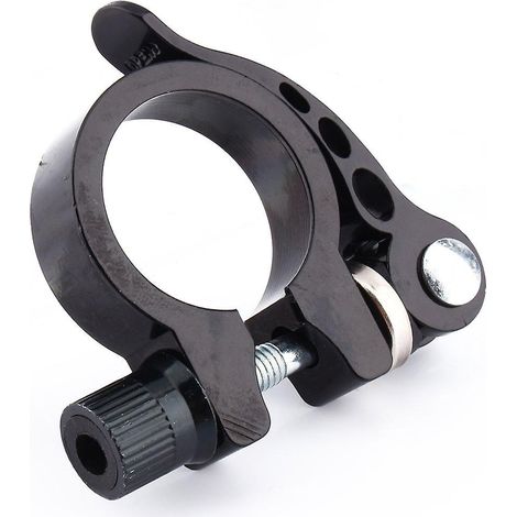 Collier de selle de vélo, collier de serrage rapide en alliage de 34,9 mm pour tige de selle de vélo de route et VTT (1/2)