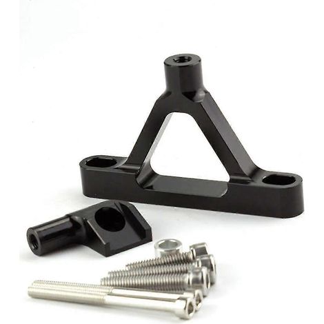CNC-gefräster, verstellbarer Lenkungsdämpfer-Halterungssatz aus Aluminium für Kawasaki Ninja ZX-10R (2004–2005) (1/4)