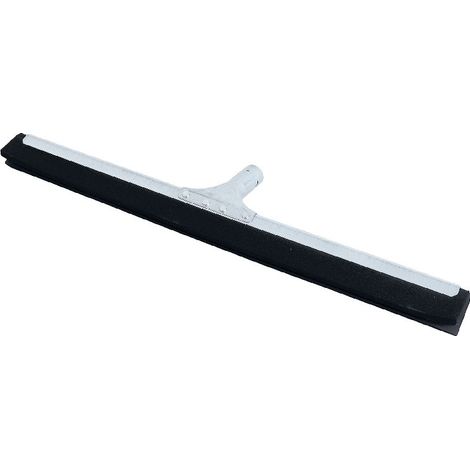 Raclette de sol – Mousse noire 55 cm avec monture métal (1/4)