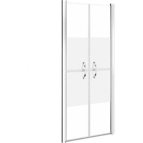 Maison Exclusive - Puerta de ducha ESG medio esmerilado 71x190 cm