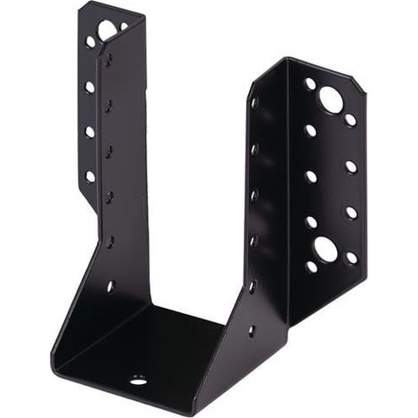 Conector de viga tipo A 64/128 2mm ETA-08/0171 STA galvanizado, recubierto de plástico negro.