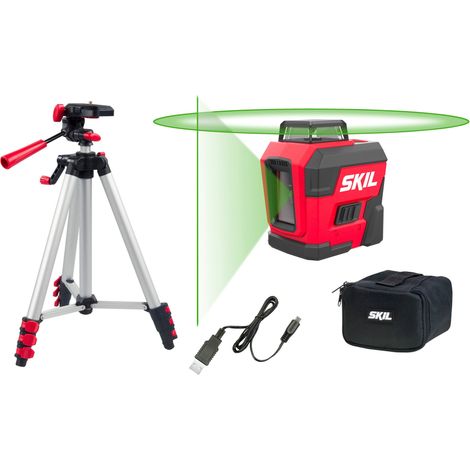 Laser Croce Auto-levellante a 360° Compatto 30m - Skil