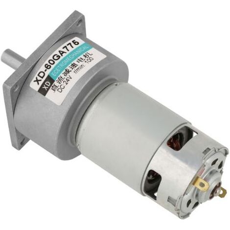 DEESSE SHOP-Moteur Réglable DC 12/24 V 35 W, Moteur à Engrenages, Moteur à Engrenages, Moteur 12 V à Couple élevé, Moteur à Grande Vitesse, Micro Réducteur de Vitesse, Moteur à Engrenages (1/5)