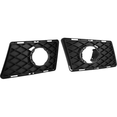 Coperture grigliati radiatore Eosnow, 2 pezzi, robuste e stilose, per Classe Mercedes-Benz GLK X204 pre-restyling 2008-2012 (1/3)