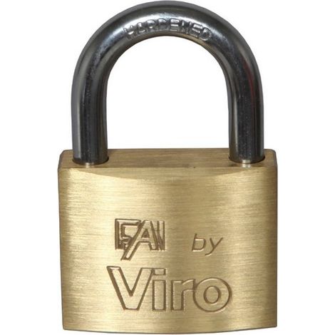 Viro Fai art 555 cadenas rectangulaire 50 mm avec arc en acier 2 clA s