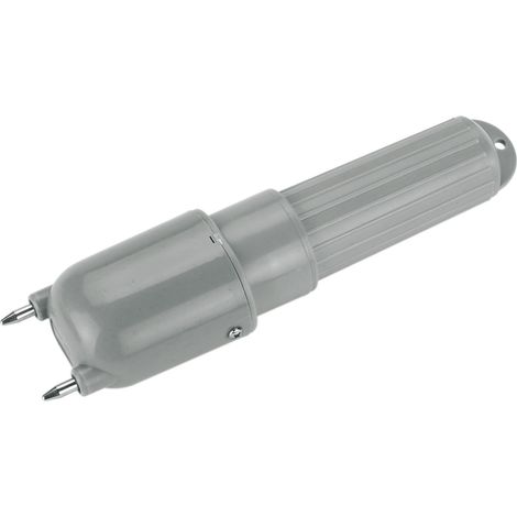 AMA – Aiguillon pour bovins et porcs 1125 – Plastique gris – Tension 1,5 V – Type de batterie R20