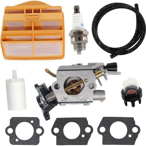 Kit carburateur pour Husqvarna 445 445E 450 450E 445II 450II Jonsered CS2245 CS2250 S tronçonneuse remplace ZAMA C1M-EL37B Accessoires (1/5)