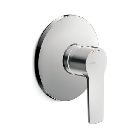 Mezclador monomando de pared para ducha, completo con pieza integrada - Prime