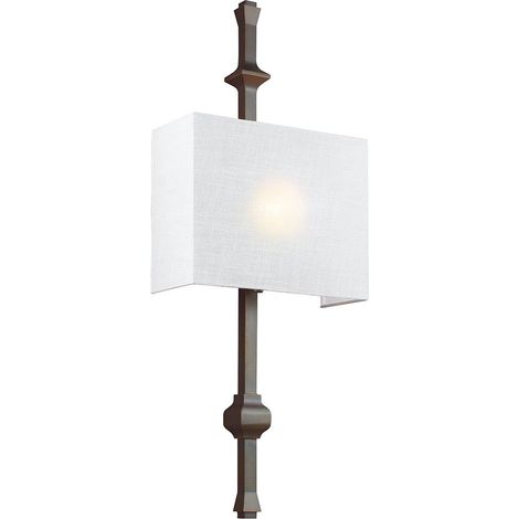 Applique Contemporanea Teva Acciaio Bronzo Antico 1 Luce E27 (1/5)