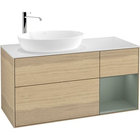 Villeroy & Boch F931GMPC Meuble sous-lavabo Finion F93 (1/2)