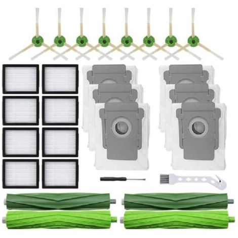 Kit pour Irobot Roomba I7 I7+ I3 I4 I6 I8+ J7+ E5 E6 E7 Robot aspirapolvere,de dyk.Trywise (1/4)