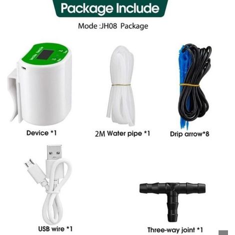 Kit d'irrigation goutte à goutte automatique, Système d'irrigation automatique pour plantes d'intérieur, chargement USB DIY Kit d'ir (1/5)