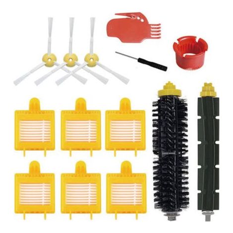 Accessoires Kit de Remplacement Compatible avec iRobot Roomba série 700 Multi-surface Anti-allergène, Sans fil, Filtre HEPA (1/5)