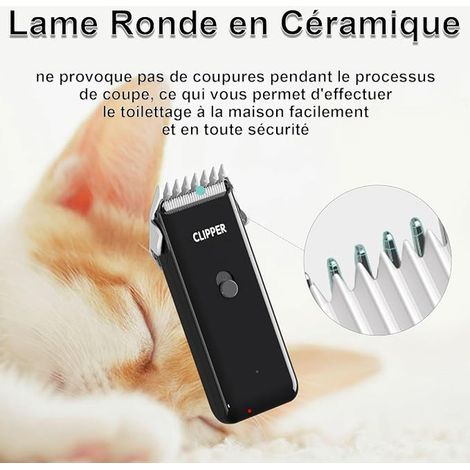 Hair Clippers for Dogs and Cats, Dog Grooming Kit, Black (1/4)