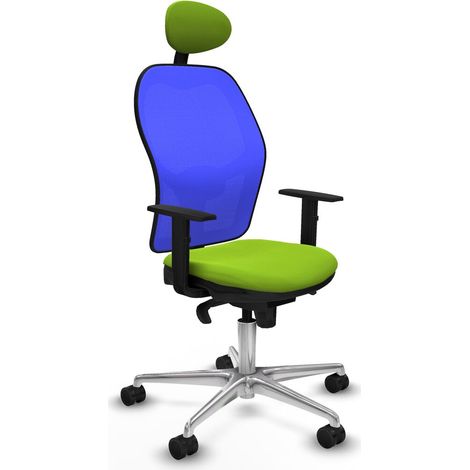 Sedia Ufficio con Poggiatesta Jorquera Piqueras y Crespo 1D086N1 Pistacchio (1/5)