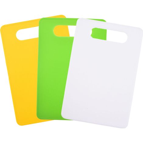 Tapis de découpe pour la cuisine, ensemble de tapis de découpe antidérapants, en plastique flexible (1/5)