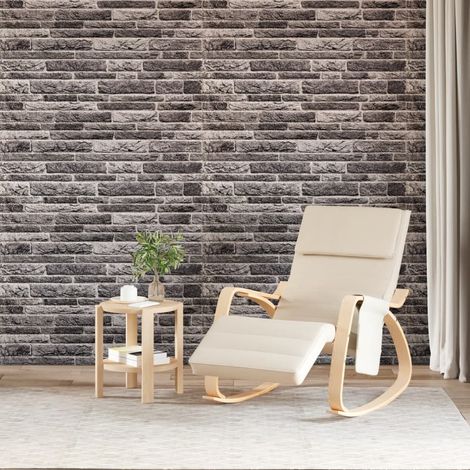 3D Wall Panels 10 pcs Anthracite 100x50 cm EPS vidaXL (1/5)