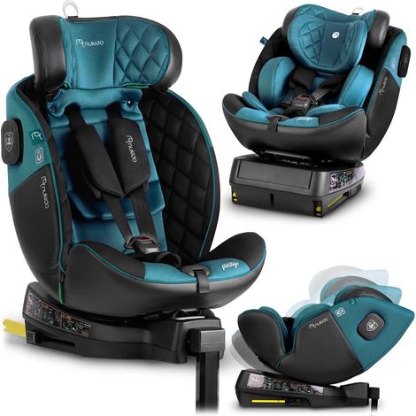 Seggiolino auto nukido prestige line neroblu 0 36 kg isofix
