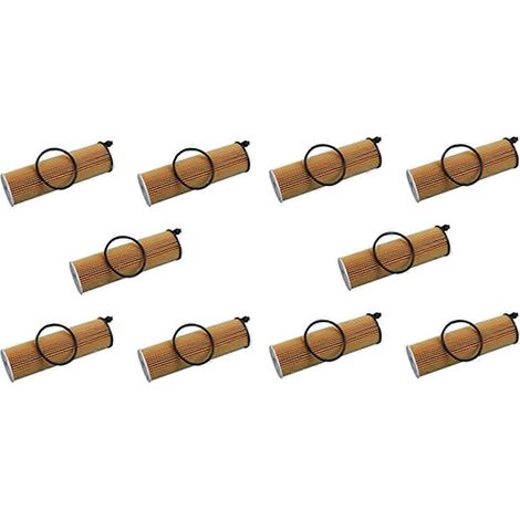 10-teiliges Ölfilter-Set für Mercedes-Benz W222 V222 X222 S350 S400 W205 - Gelb