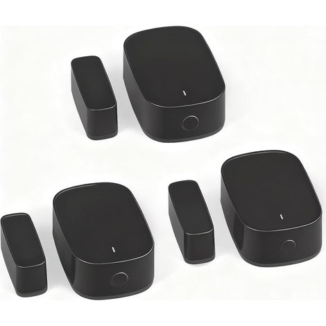 Capteur de Porte et de Fenêtre Intelligent, Nécessite ZigBee Gateway, Détecteur sans Fil pour Système d'alarme et Maison, Compatible avec Smart Life/ (1/5)