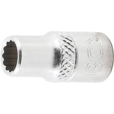 Llave de vaso 12 caras  entrada 6,3 mm (1/4")  1/4"