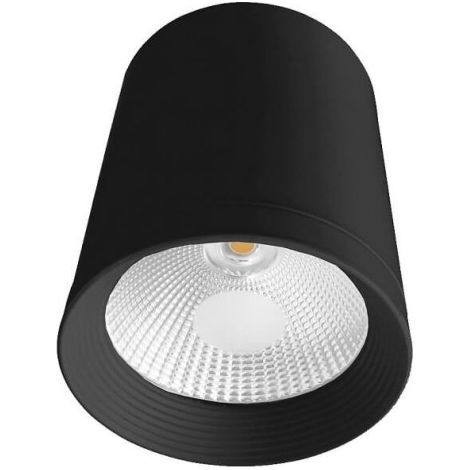 Spot plafond saillie Zovo noir LED 15W Light Prestige
