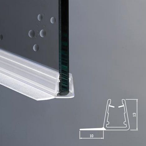 Guarnizione Box Doccia Ricambio Verticale Vetro 6mm 8mm EC-10-404 (1/3)