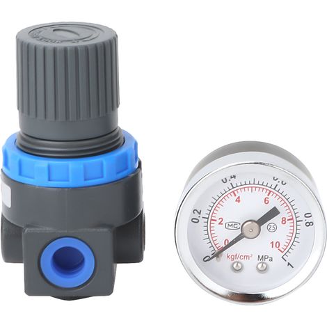 AR2000 Manometer aus Aluminiumlegierung für G1/4"-Druckluftkompressoren (1/5)