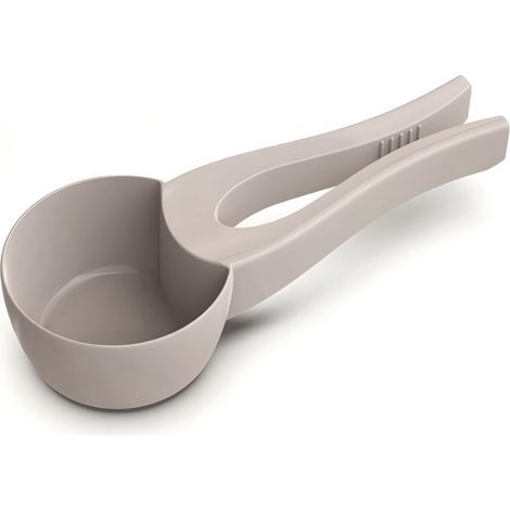 Cuillère doseuse pour aliments pour animaux avec fermeture à clip, multifonctionnelle pour chiens et chats (1/2)