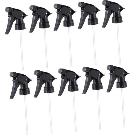 Pulvérisateur à Gâchette Buse De Rechange En Plastique 10 Pièces 28/400 Standard Réglable Multi-usages Pour Jardinage Maison Nettoyage - (1/5)