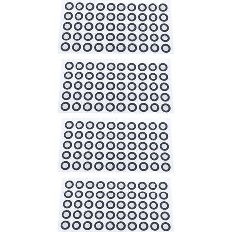 500 pièces marqueur de numérisation 3D 6mm ID 10mm OD Point de référence marqueurs de réflexion Diffuse points de suivi de numérisation